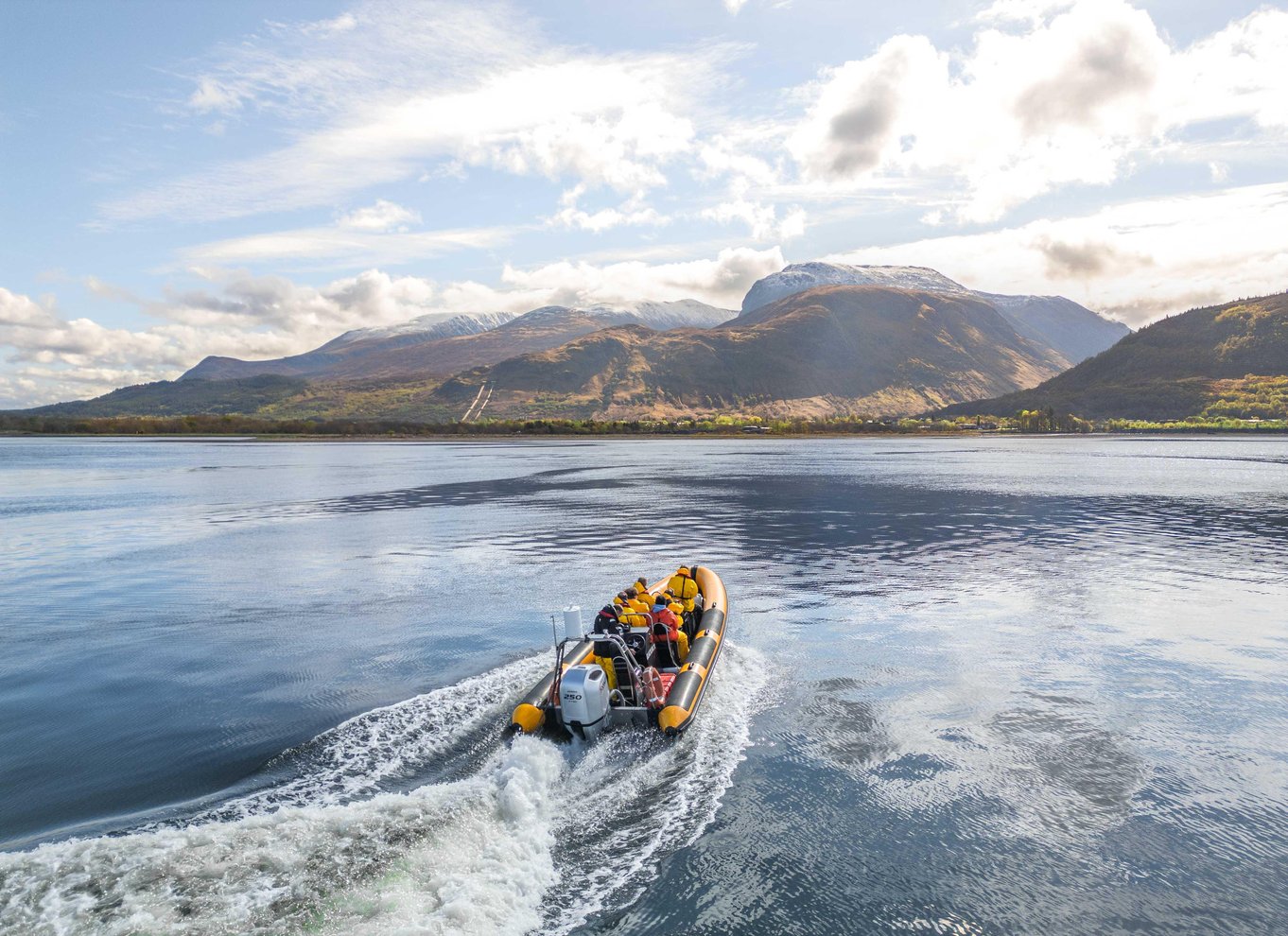 Fort William: 1 times Loch Safari Speedboat-tur