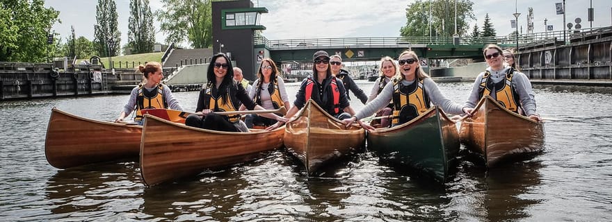 Visite de Klaipeda en canoë artisanal
