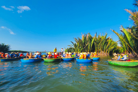 Hoi An : Coconut Basket Boat Rides with Two-way Transfers Hoi An Pick up