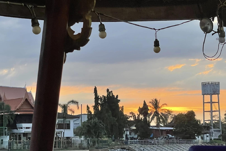 Bangkok: Ayutthaya Temples Day Trip with Sunset Cruise