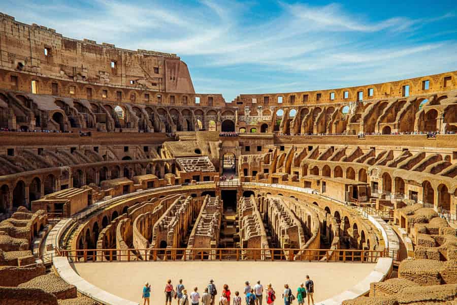 Kolosseum-Arena, antikes Rom und optionale Untergrundtour. Foto: GetYourGuide