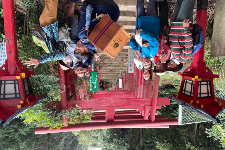 Hiroshima: Early Morning Trekking Tour with Tea Ceremony Outdoor Tea Ceremony