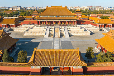 Beijing: Forbidden City Half-Day Guided Tour with Ticket Large Group Forbidden City Palace Museum Half Day Tour