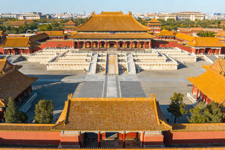 Beijing: Forbidden City Half-Day Guided Tour with Ticket Large Group Forbidden City Palace Museum Half Day Tour