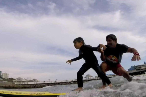 Surf course at Makaha Beach