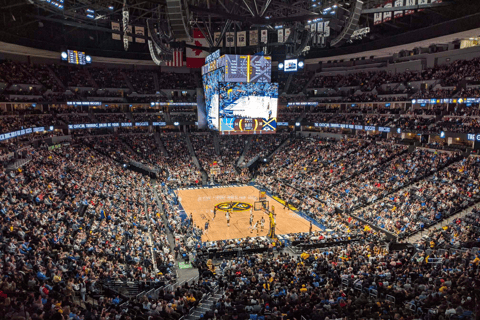 Denver: Denver Nuggets NBA matchbiljett på Ball ArenaBudget Sittplatser