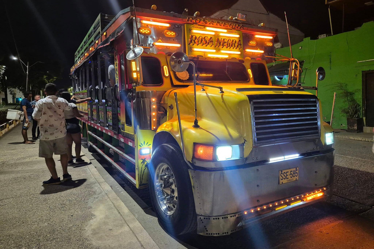 Chiva Rumbera Tour with Music, Party, and Fun in Cartagena
