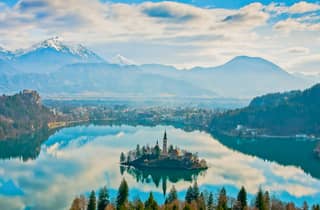 Lubiana e lago di Bled: tour guidato di 1 giorno da Zagabria