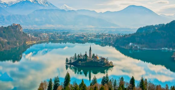 Von Zagreb aus: Ljubljana und Bleder See Tour