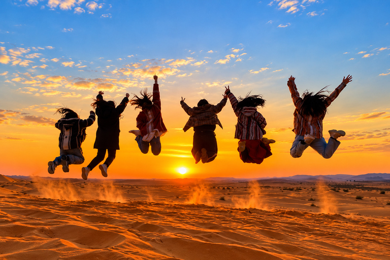 Marrakech: 3-Day Student Sahara Tour With Camp and Quad Adventure Pick: Luxury Camp & Sunset ATV Ride