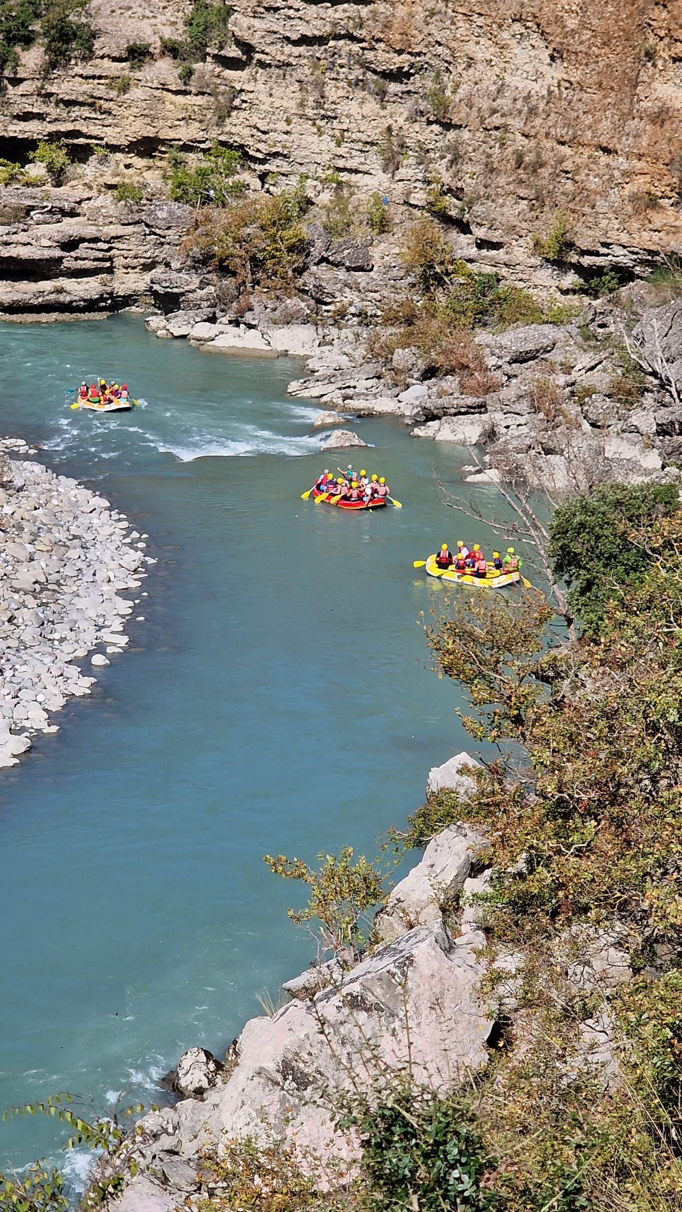 Von Permet: Erstaunliches Rafting-Erlebnis auf dem Vjosa-Fluss