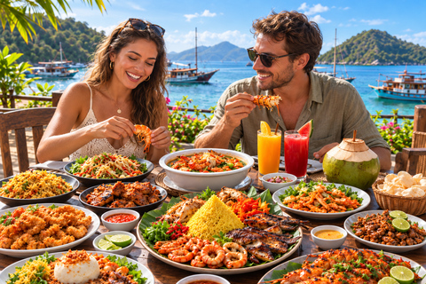 Labuan Bajo: 7-Stop Tour to Rangko Cave, Melo & Night Market
