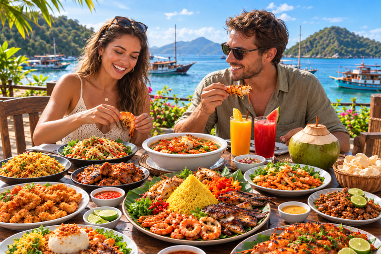 Labuan Bajo: 7-Stop Tour to Rangko Cave, Melo & Night Market