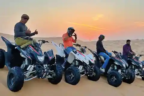 Doha: Safari nel deserto, sandboarding, giro in cammello e quad