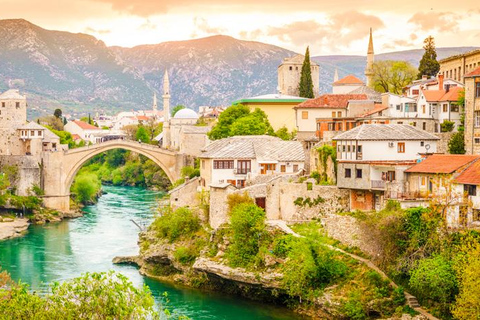 From Sarajevo: Private Mostar, Blagaj, and Kravica Waterfall