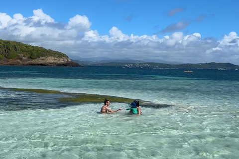 Martinique: Fonds Blancs, Iguanas, and Islets in a Small Group Martinique: White Bottoms, Iguanas, and Islets in a Small Group