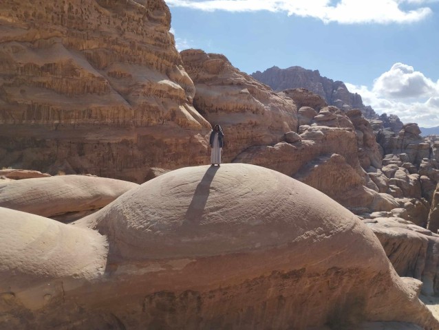 Visit Half day hiking tour with lunch on the top of the mountain. in Wadi Rum, Jordan