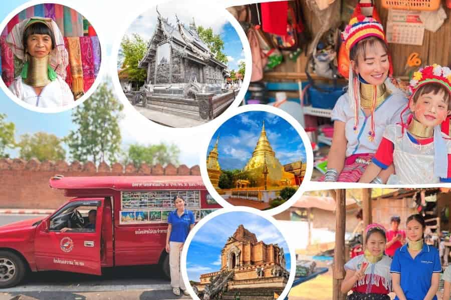 Long Neck Village, Silberner Tempel & die besten Sehenswürdigkeiten von Chiang Mai. Foto: GetYourGuide
