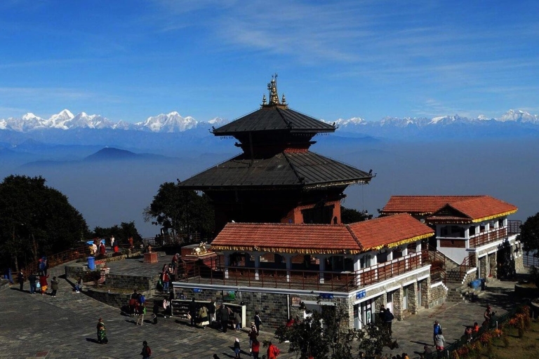 Budget Katmandou : Visite privée en téléphérique de la colline de Chandragiri