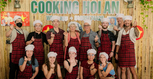Hoi An: Market Tour -Cooking Class & Dancing Basket Boat