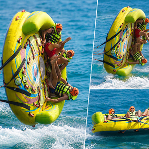 Barcelona: Crazy Rides & Water Inflatables Experience