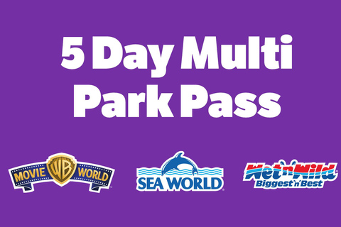 Gold Coast: Jetboat Ride & 5-Day Theme Park Pass