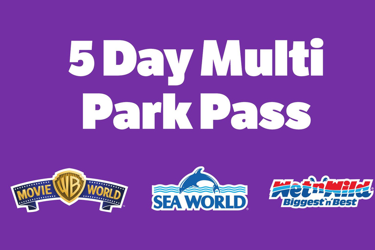 Gold Coast: Jetboat Ride & 5-Day Theme Park Pass