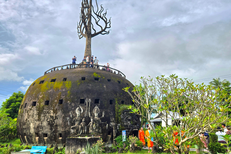Buddha Park: Guided Tour and Lao Coffee Tasting Experience