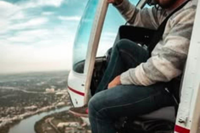 Your helicopter adventure over Munich and the Alps.