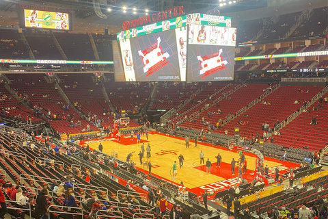 Houston: Houston Rockets NBA Basketball Game Ticket Lower Baseline