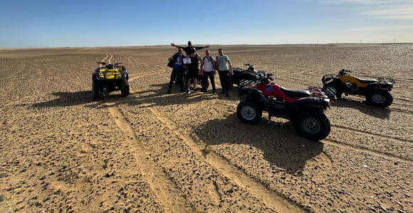 Fayoum: Qarun Sahara Safari mit (ATV) Quad Bike von Kairo