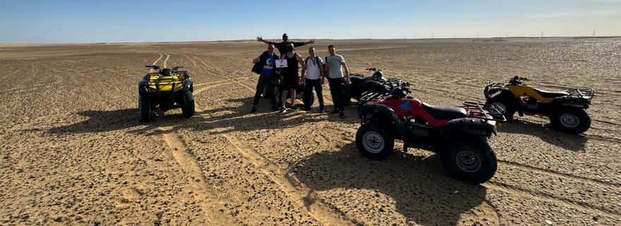 Fayoum : Safari au Sahara Qarun avec quad (ATV) depuis le Caire