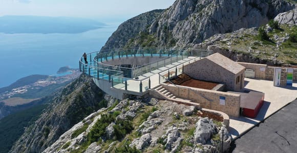 Skywalk Biokovo: Private Excursion with Island Views