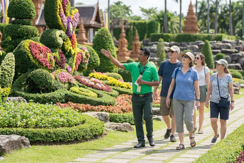 Bangkok:Pattaya Nong Nooch Gardens, Floating Market Day Tour Private Tour with Hotel pickup