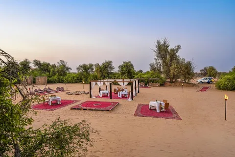 VIP-Wüstensafari Dubai: Dünenfahrt, BBQ & unbegrenzte alkoholische Getränke