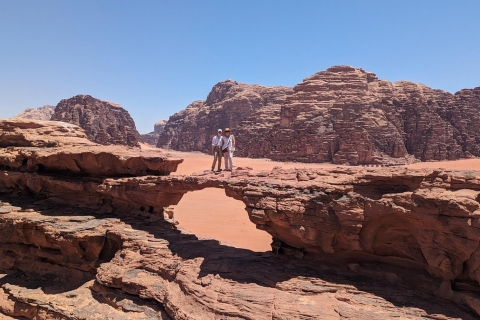 4Hour Jeep Tour (Morning or Sunset) Wadi Rum Desert Highligh 3 hour tour + Sunset view point