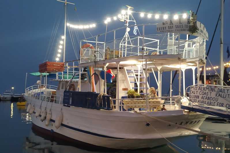 Città di Rodi: Crociera in barca Anthony Quinn, Kalithea e Afandou
