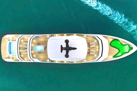 河内：2 天 1 夜下龙湾（Le Journey Cruise 游轮）2 天 1 夜 游船 上午 8:00 从河内出发