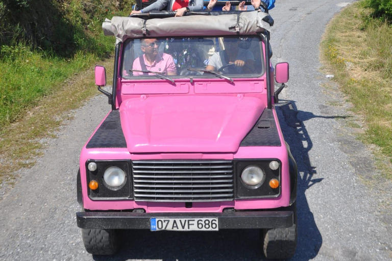 Alanya Caving Adventure: Sapadere Canyon, Waterfalls, Swimming & Food included Alanya Caves Adventure: Safari, Canyon, Waterfalls, and Swimming & Food included