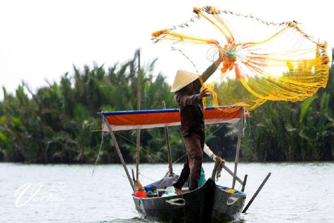 Hoi An: passeio de barco em Cam Thanh com cesta de bambu