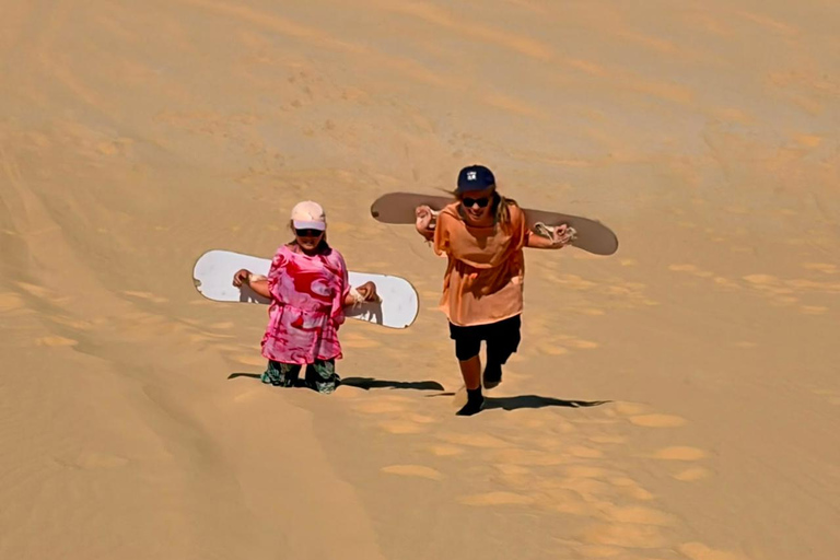 From Cairo: 4x4 Desert Safari, Waterfalls & Magic Lake Shared Tour: Wadi El Rayan, Magic Lake & Lake Qarun, Jeep