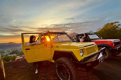Bali: Sunrise Tour by 4WD Jeep and Instagramable Cafe Enttrance Tickets to The Janu Natural Hot Spring