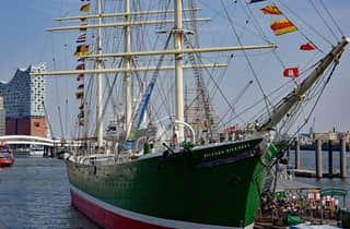 Hamburg: Ticket für die Rickmer Rickmers & Stadt-Audiotour