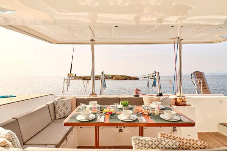 Dia: Day & Sunset Cruise with Menu by Greece's Top 100 Chef