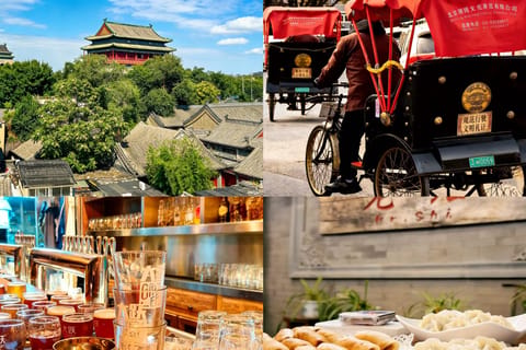 Beijing: Hutong Tour with Tower/Dumpling/Draft Beer Options