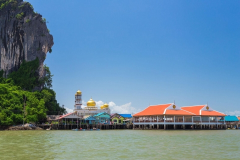 Khao Lak: Excursión de un día en lancha rápida por James Bond y las islas Khai