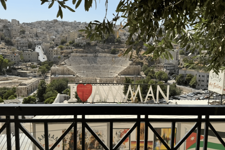 Amman: Walking Tour with Citadel, Art Trail, & Souks