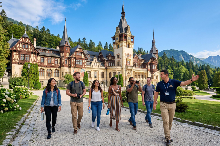 3 Castles 1 Day Tour Bucharest: Dracula’s, Peles & Wednesday Audio guide in 24 languages