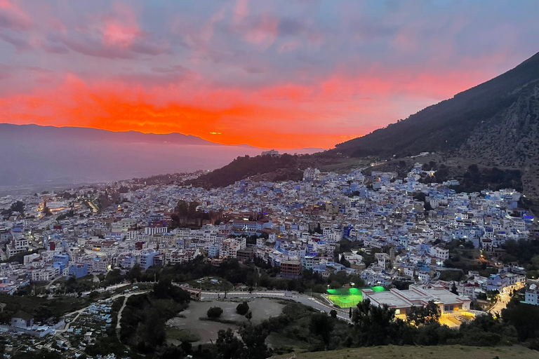 Från Tangier: Privat dagsutflykt till den blå stadenPrivat dagsutflykt till den blå staden