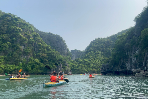 2-tägige Ha Long Bay Island Cruise Tour mit einem 3-Sterne-Kreuzfahrtschiff